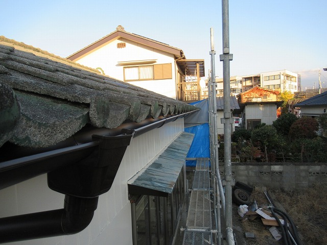 雨樋交換工事完了